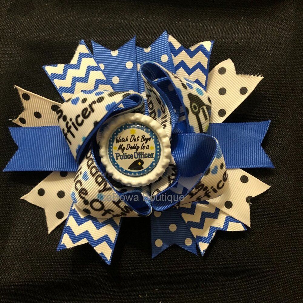 "Watch out Boys My Daddy is a Police Officer" Bottle Cap 5B1825 new